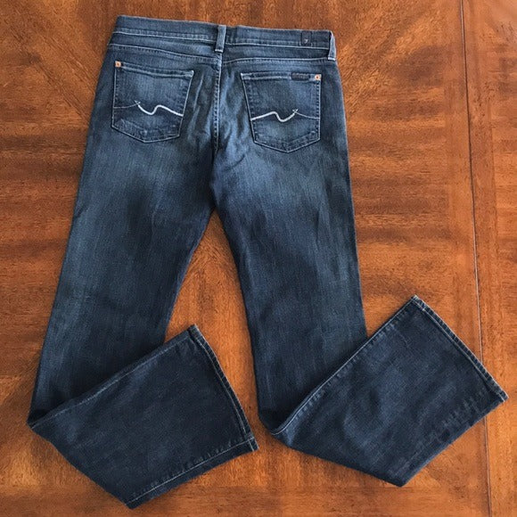 7 For All Mankind Bootcut Jeans 30 EUC