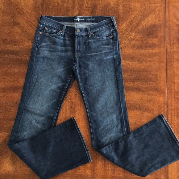 7 For All Mankind Bootcut Jeans 30 EUC